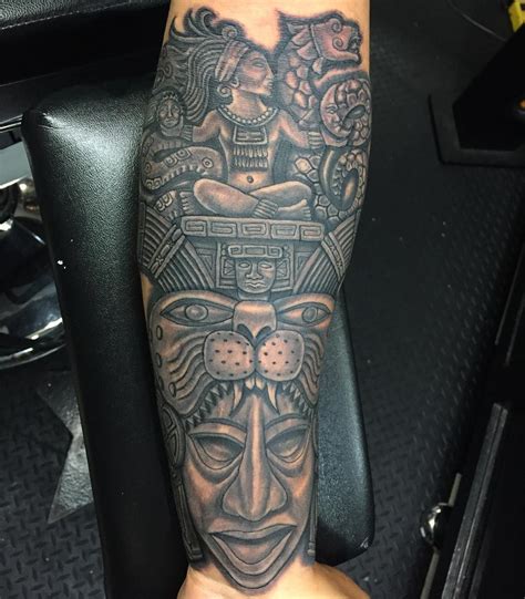 Symbolic Mayan Tattoo Designs Fusing Ancient Art With Modern Tattoos Check More At