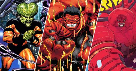 The Definitive Ranking Of The Hulks 20 Most Powerful Enemies