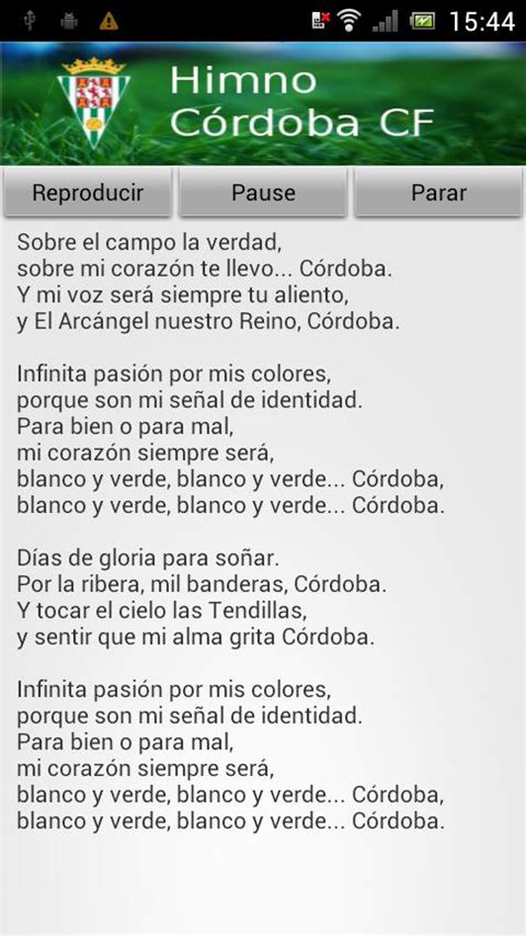 Descarga De Apk De Himno Córdoba Cf Para Android