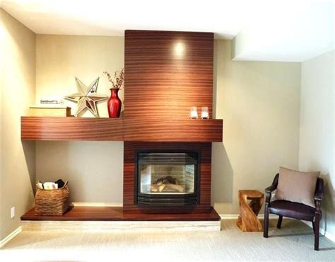 Modern Wood Fireplace Mantels For Surround Contemporary Fireplace