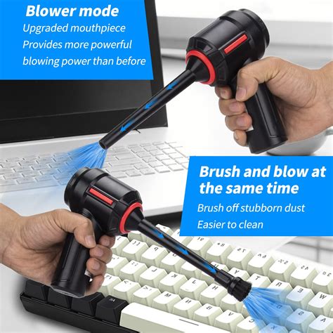 Meudeen Battery Operated Air Duster For Keyboard Cleaning Cordless Air