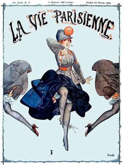la vie parisienne 1916 la souris sex appeal mad men art vintage ad