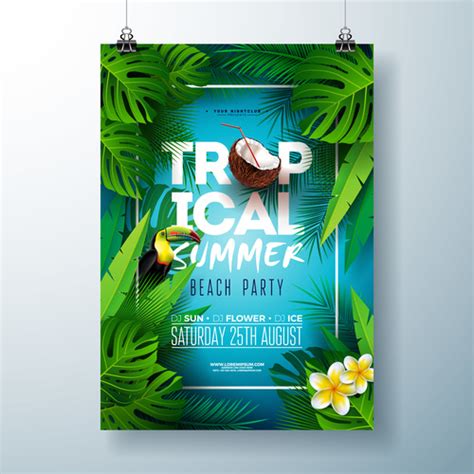 Party Invitation Card Vector Free Download