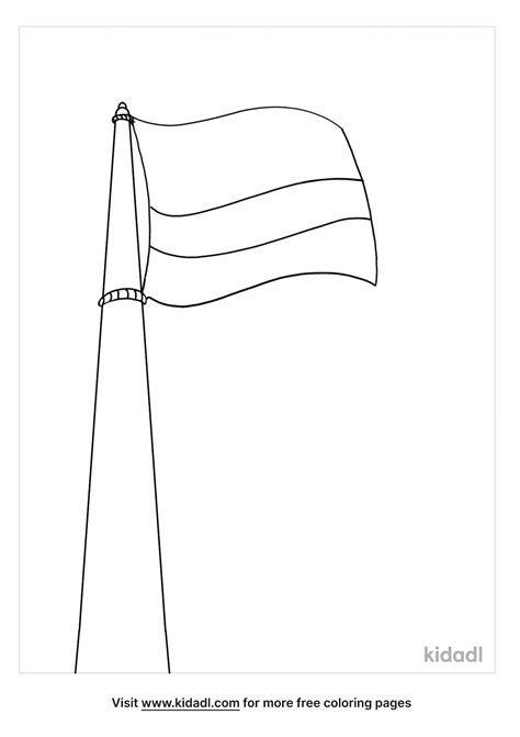 Colombian Flag Coloring Pages