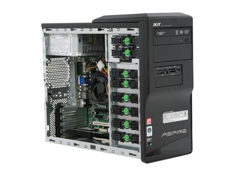 Acer Desktop Pc Aspire Am1201 Ed5000a Athlon X2 5000 2gb Ddr2 320gb
