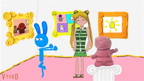 Blues Clues And Sailor Moon Adventures In Art Part 7 Youtube