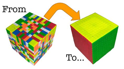 141 Solving A 10x10 Rubiks Cube Youtube
