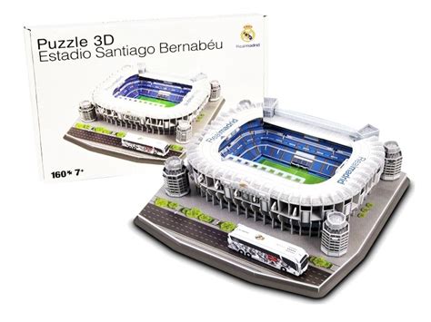 Auf dieser seite sind daten und informationen zu allen heimspielstätten des vereins real dargestellt. REAL MADRYT PUZZLE 3D stadion Santiago Bernabeu ...
