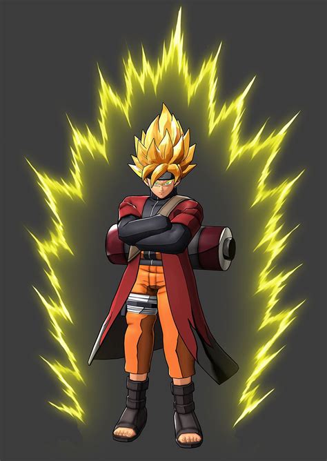 Goku Naruto Uzumaki Sage Mode Costume Naruto Costumes Anime Warrior