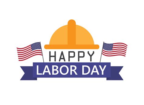 happy labor day holiday banner template background 614736 vector art at vecteezy