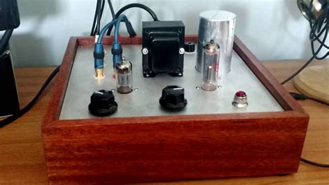 The diy version of the groovewatt tube riaa phonograph preampamplifier. Simple DIY 12AU7 tube buffer preamp with SET and FE103 - YouTube