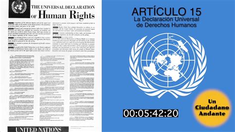 La Declaración Universal De Derechos Humanos Audiolibro Youtube