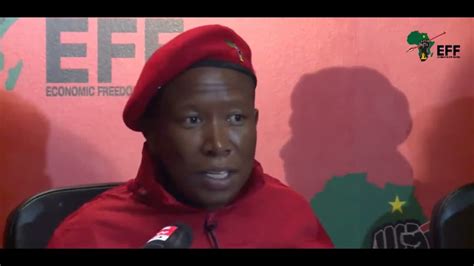 Julius Malema Talk About Receiving R1 2 Million From Trillian Youtube
