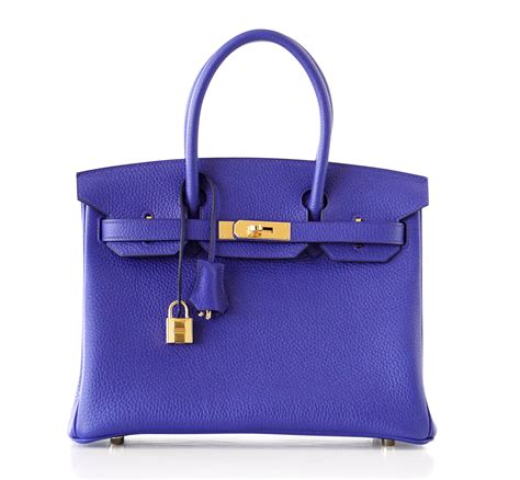 Rose hermès is the second chapter of hermès beauty. Hermes Birkin Bag 30cm Blue Electric Clemence Gold Hardware | World's Best