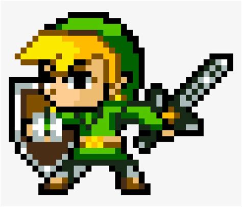 Link Pixel Art Cool Pixel Art Anime Pixel Art Cartoon Profile Pics