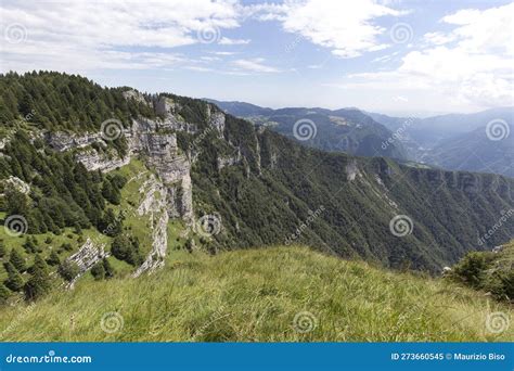 view of landscape in asiago plateau stock image image of asiago plateau 273660545