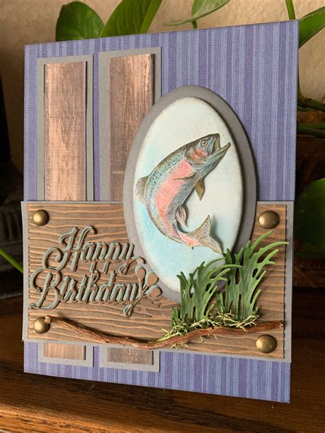Pin By Tina Strassenberg On House Of Cards Fishing Birthday Cards