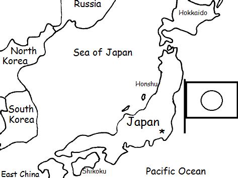 By root on november 8, 2017. JAPAN - Printable handout with map and flag | Teaching Resources