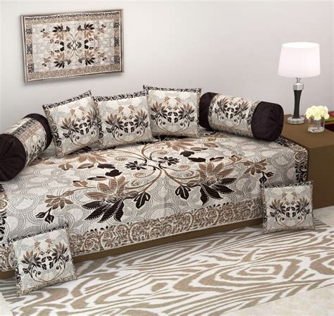Ab Home Decor Exclusive Heavy Fabric 500 Tc Chenille Floral Design