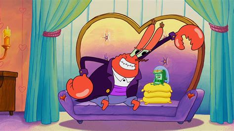 Mr Krabs And Cashina From The Season 9 Episode Married To Money Spongebob