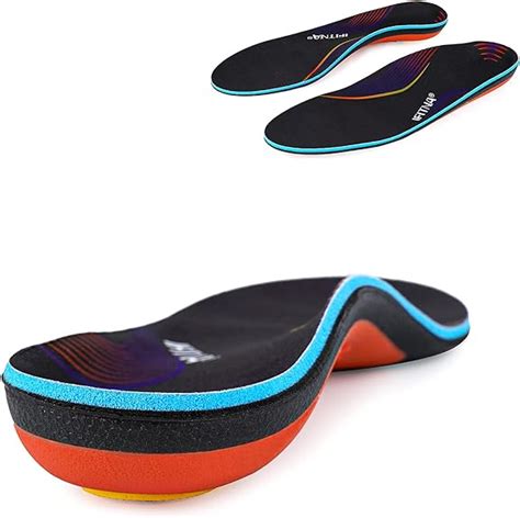 Full Length Metatarsal Arch Support With Shock Absorption Orthotic Insolesinsert For Flat Feet