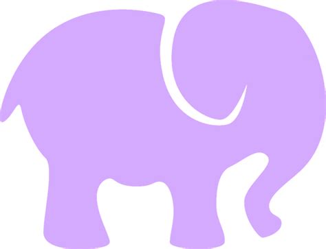 Silueta Elefante Para Recortar Imagui C6e