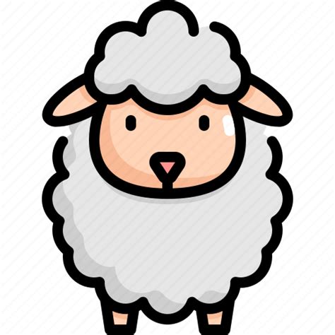Animal Lamb Nature Pet Sheep Icon