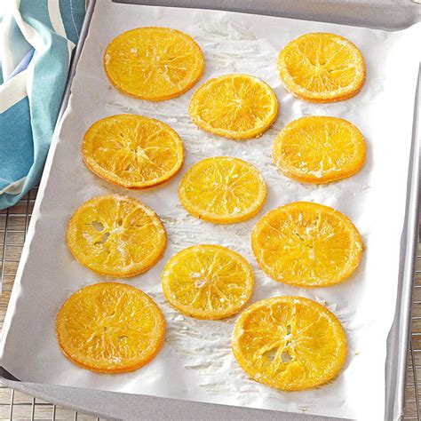 Candied Lemon Slices For Cake Decoration