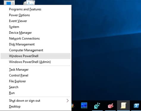 All Ways To Open Powershell In Windows 10