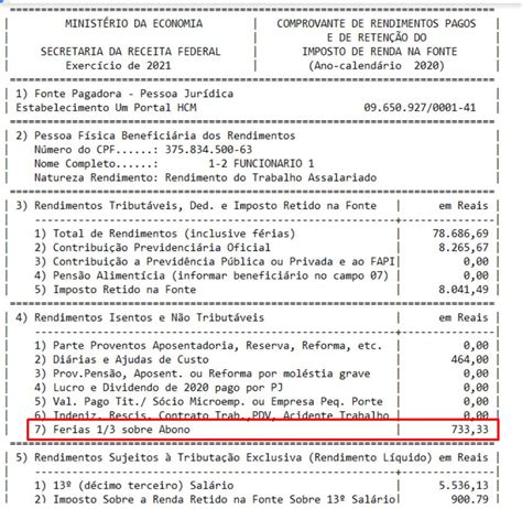 Informe De Rendimentos Dirf Holidays Imagesee