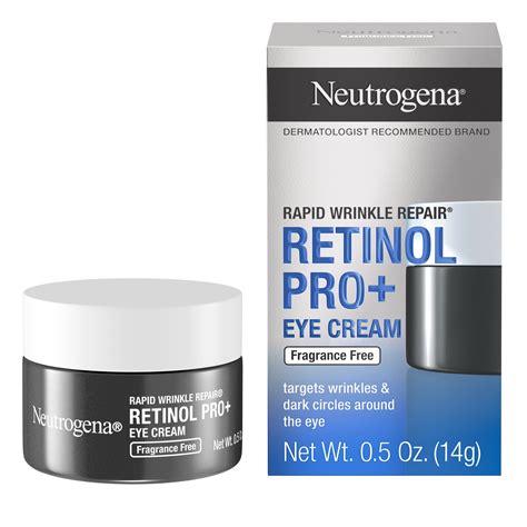 Neutrogena Rapid Wrinkle Repair Retinol Pro Eye Cream 05 Oz Pick
