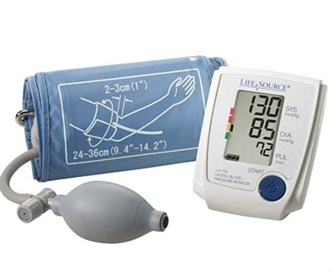 Lifesource Advanced Manual Inflate Blood Pressure Monitor Aandd Medical
