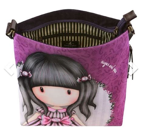 Santoro london duck kids bag. Santoro London Handbag Purse Gorjuss Large Hobo Bag Sugar ...