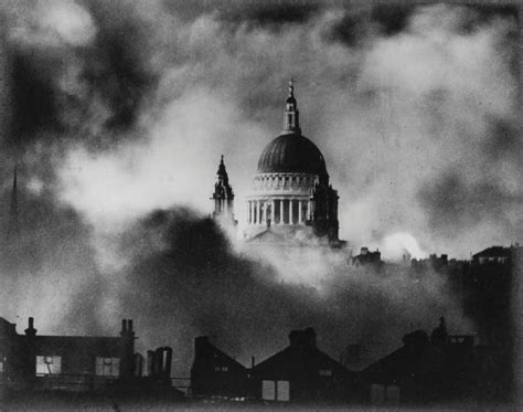 St Pauls Survives Iconic Image Of The Cathedral Persevering Amongst