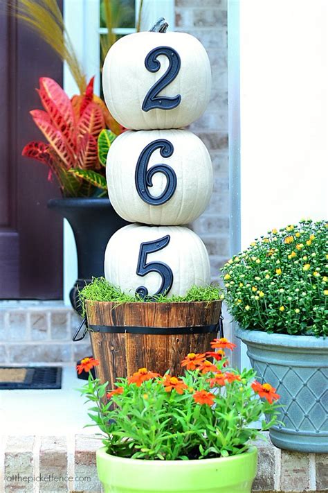 Before you start designing, measure the length and width of each room you intend to decorate, along with the ceiling height and elements that could get in to take ideas on a floor plan one step farther, use painter's tape in the real space to outline where furniture will be placed on floors and against walls. Fall Front Porch Decorating Ideas (On a Budget!) • The ...