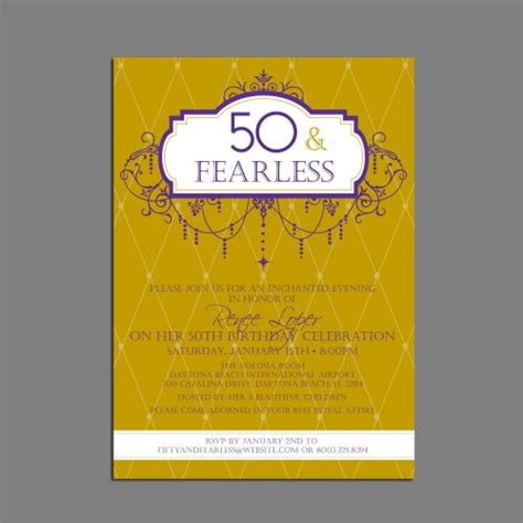 Funny 50th Birthday Party Invitations Wording Download Hundreds Free