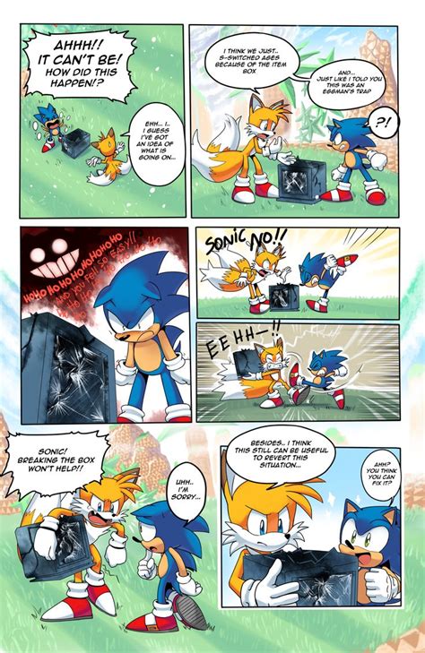 Lala S Blog — Brotherhood’s Twist Comic I’m Going To Put The Sonic Funny Sonic Fan Art