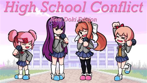 High School Conflict But The Dokis Sing It High School Conflict Doki