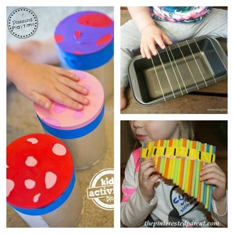 10 Diy Musical Instruments For Kids Planning Playtime