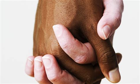 Hand hold digital tablet, cut out on white. So, A Black Man Dates A White Woman...