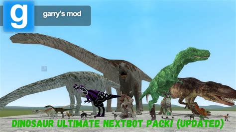 Gmod Mod Reviews Ultimate Dinosaur Npc Pack Update Plus Channel
