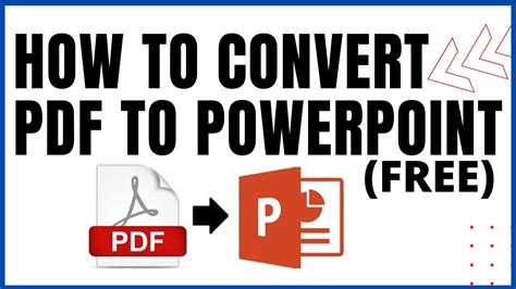 How To Convert Pdf To Powerpoint Youtube