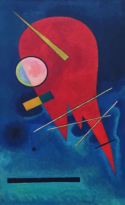 Wassily Kandinsky — Red 1924