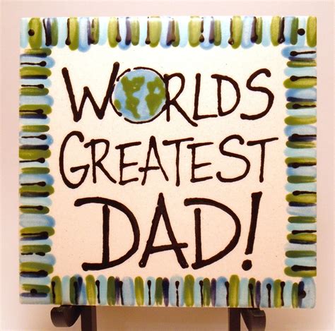 Dad Tiles Dads Novelty Home Decor Room Tiles Decoration Home Room