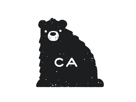 Cali Bear By Doryan Algarra On Dribbble