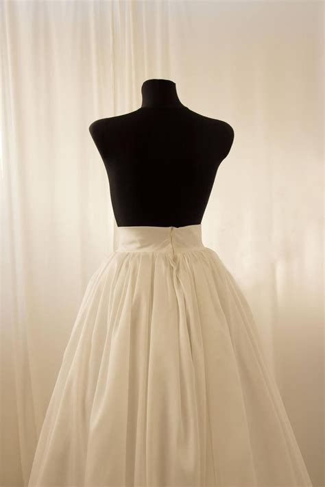 Taffeta Skirt Ball Gown Skirt Ivory Wedding Skirt Wedding Skirt