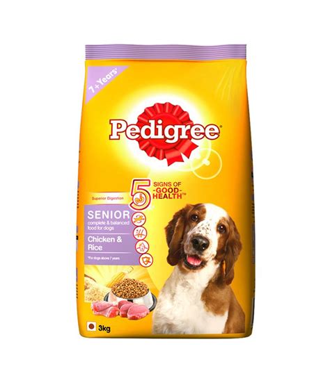 Mars bought kal kan foods in 1968 and changed that brand's name to pedigree in 1988. Pedigree Dry Dog Food, Chicken & Rice for Senior Dogs (7 ...