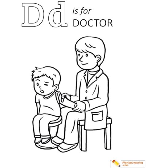 Astronauts from the game among us. Flu Season D Is For Doctor Coloring Page 01 | Free Flu ...