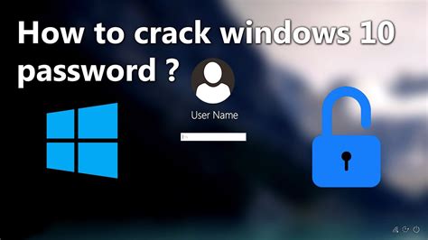 How To Crack Windows 10 Password विंडोज़ 10 पासवर्ड को कैसे क्रैक