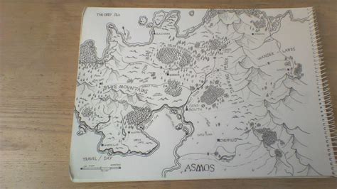 Art Drawn World Map Rdnd